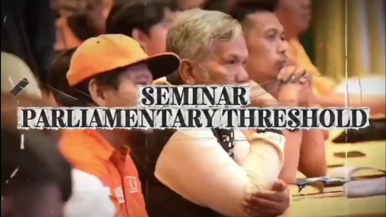 Seminar Parliamentary Threshold | Gerakan Kedaulatan Suara Rakyat 