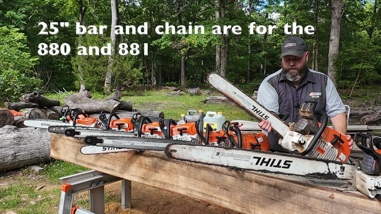 Best Stihl Pro Chainsaw Comparison Part 1