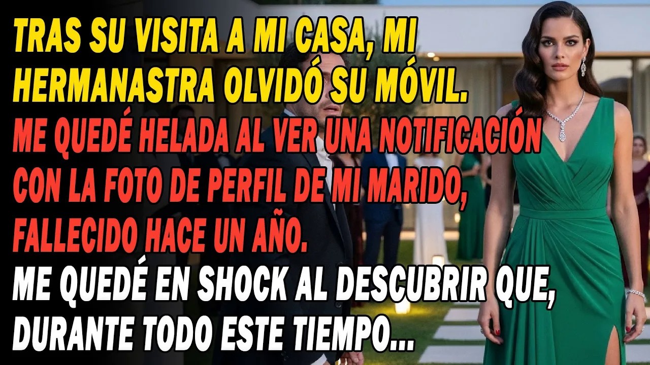 Mi Hermanastra Olvidó Su Móvil En Casa📱, Quedé En Shock Por Un Mensaje Con La Foto De Mi Marido...💔
