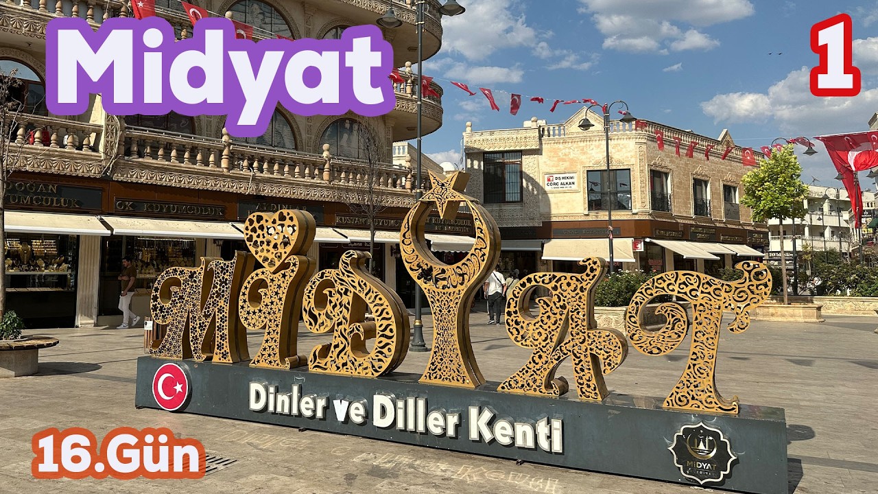 Motosikletle Türkiye | 16.Gün  - Midyat 'ı Geziyoruz  -  1 - |    Mardin