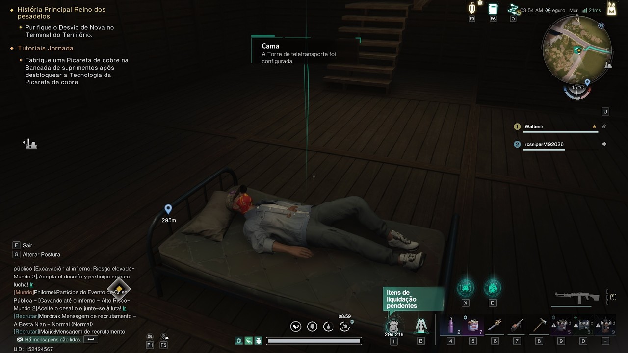 Once Human Morrendo com amigos e chorando munições