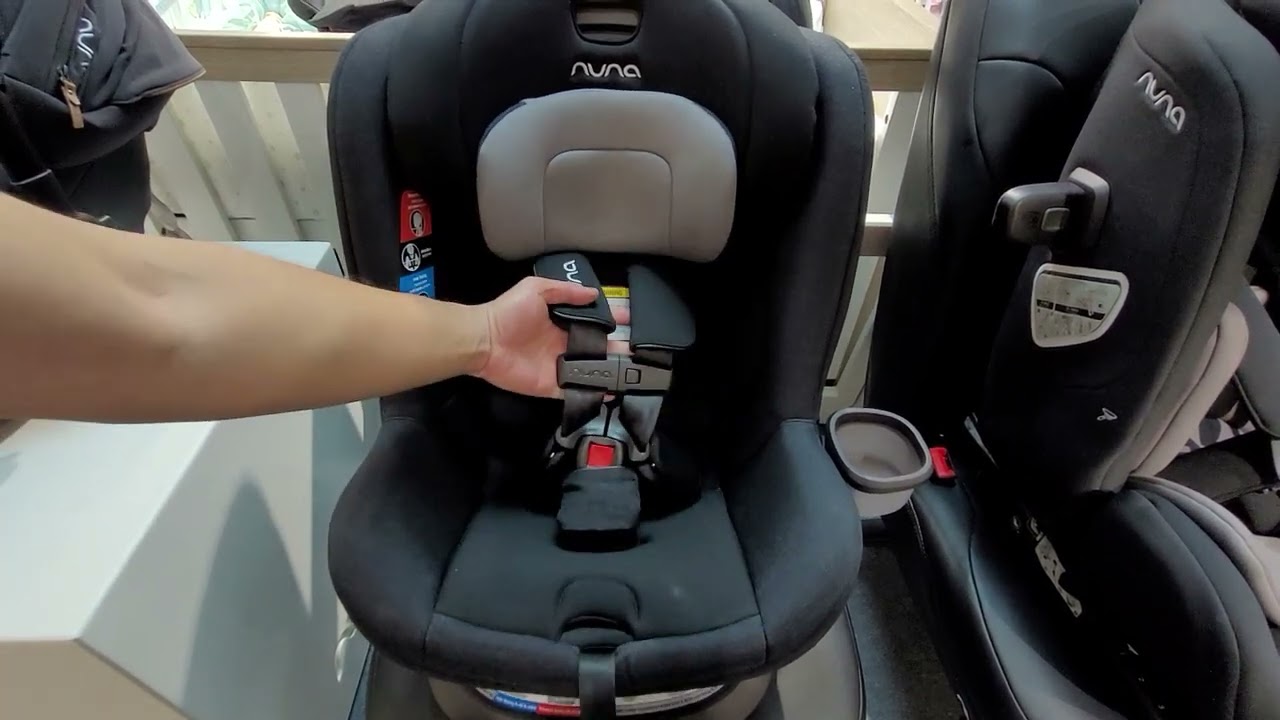 Nuna 汽車安全座椅拉長安全帶方法