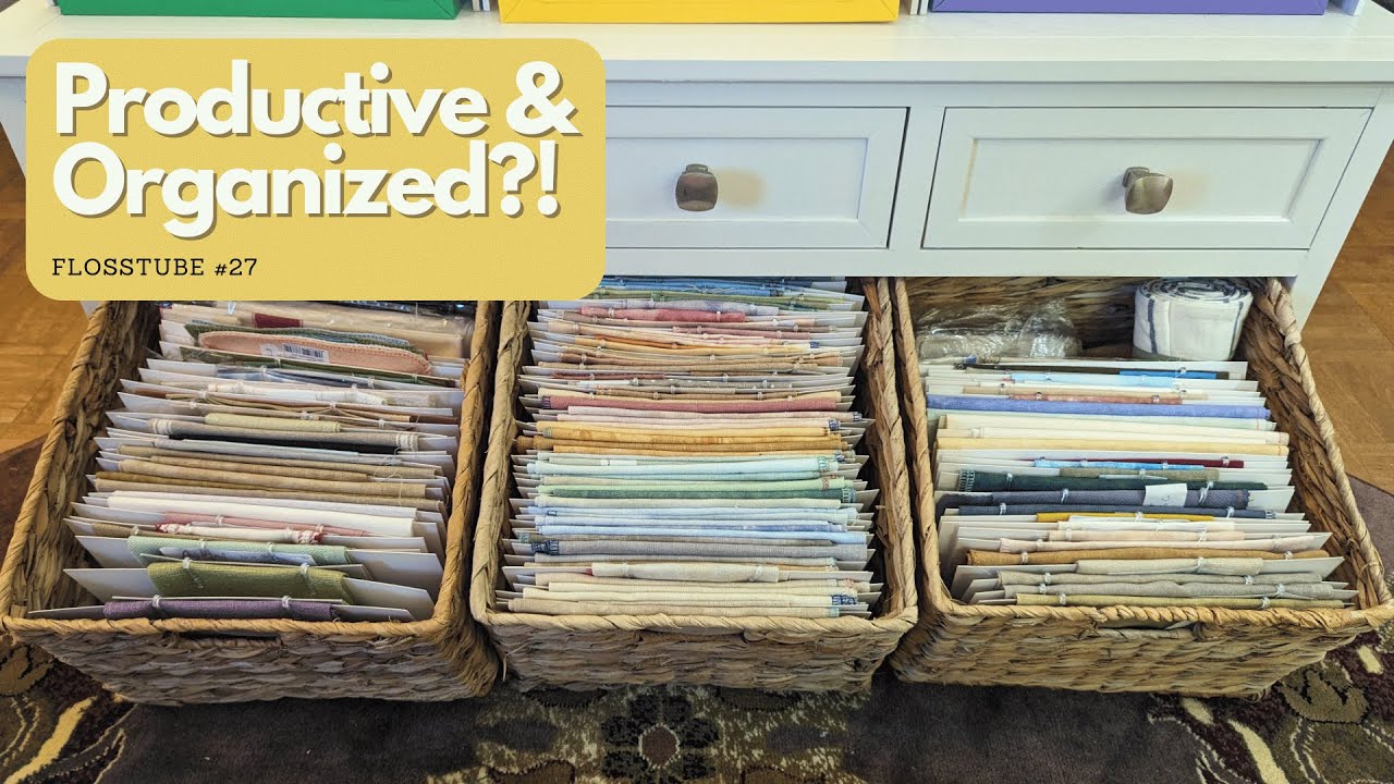 Flosstube #27 - Productive & Organized?!