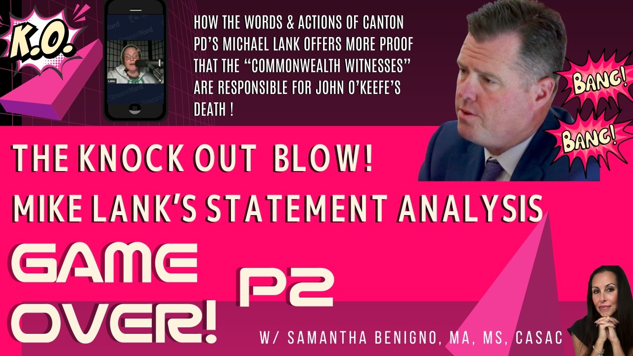DO LANK'S WORDS & STATEMENTS INDICATE DECEPTION? PROOF... Part II.