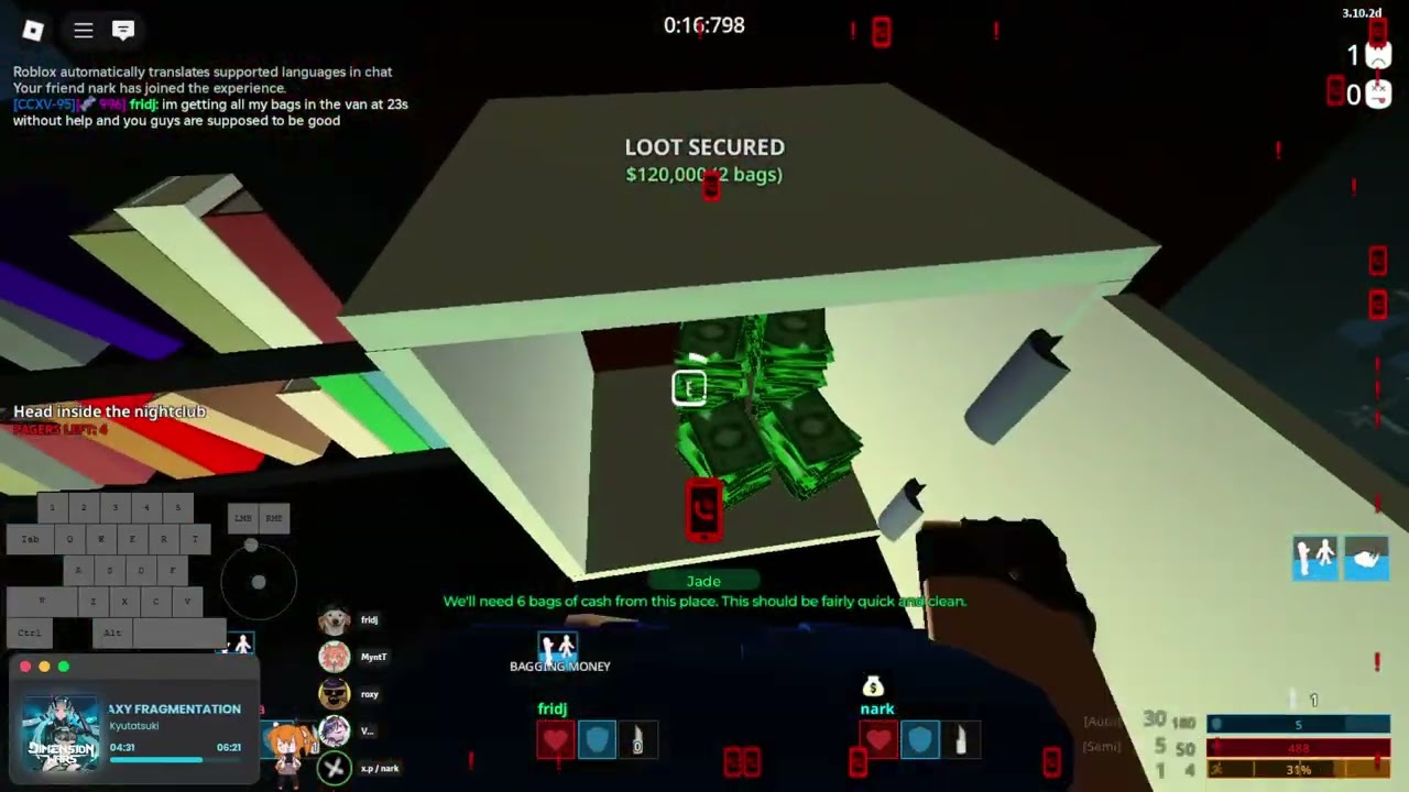 [Notoriety Speedrun] (WR) Nightclub Nightmare Co-op Full Sweep 27.716