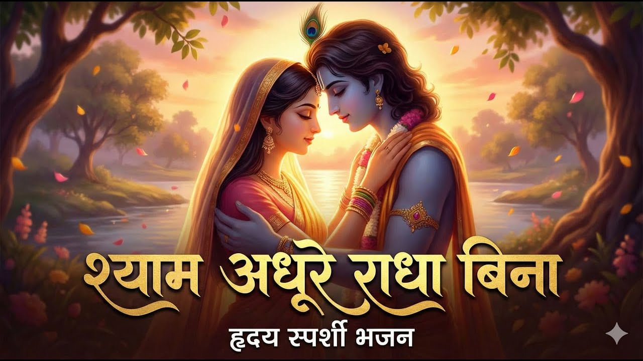 The Secret That Makes Krishna Cry: Why He Is Incomplete Without Radha 💔 | Heart Touching Bhajan