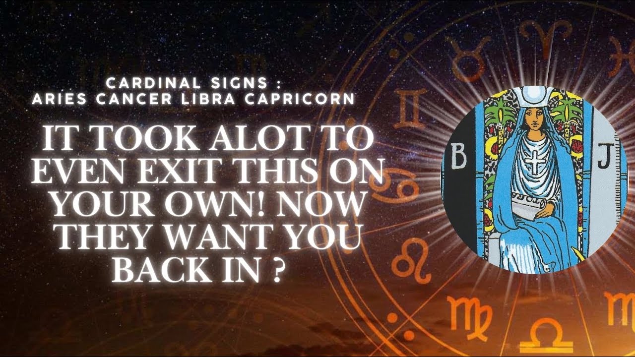 КАРДИНАЛЬНЫЕ ЗНАКИ: ТЕБЕ БЫЛО ОЧЕНЬ ТРУДНО ВЫБРАТЬСЯ ОТСЮДА САМОСТОЯТЕЛЬНО! ТЕПЕРЬ ОНИ ХОТЯТ ВЕРН...