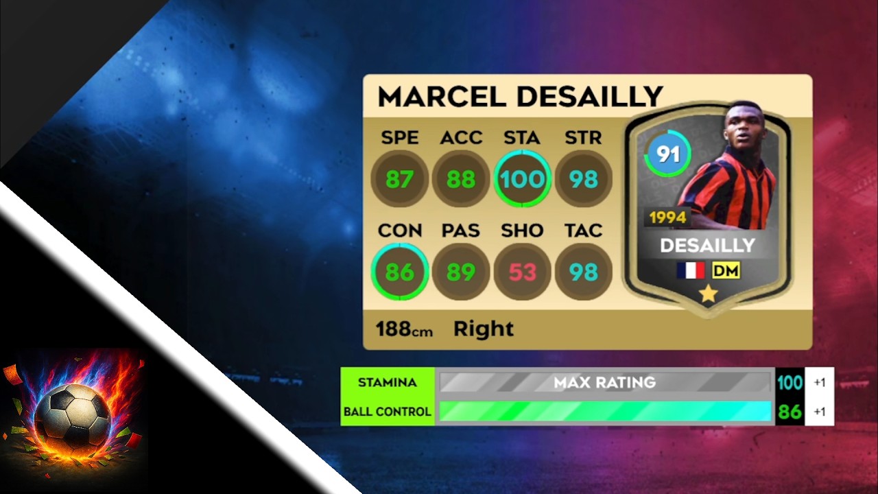 DLS 26 ⭐ | 🌟 UPGRADE MAX MARCEL DESAILLY (84) 💥