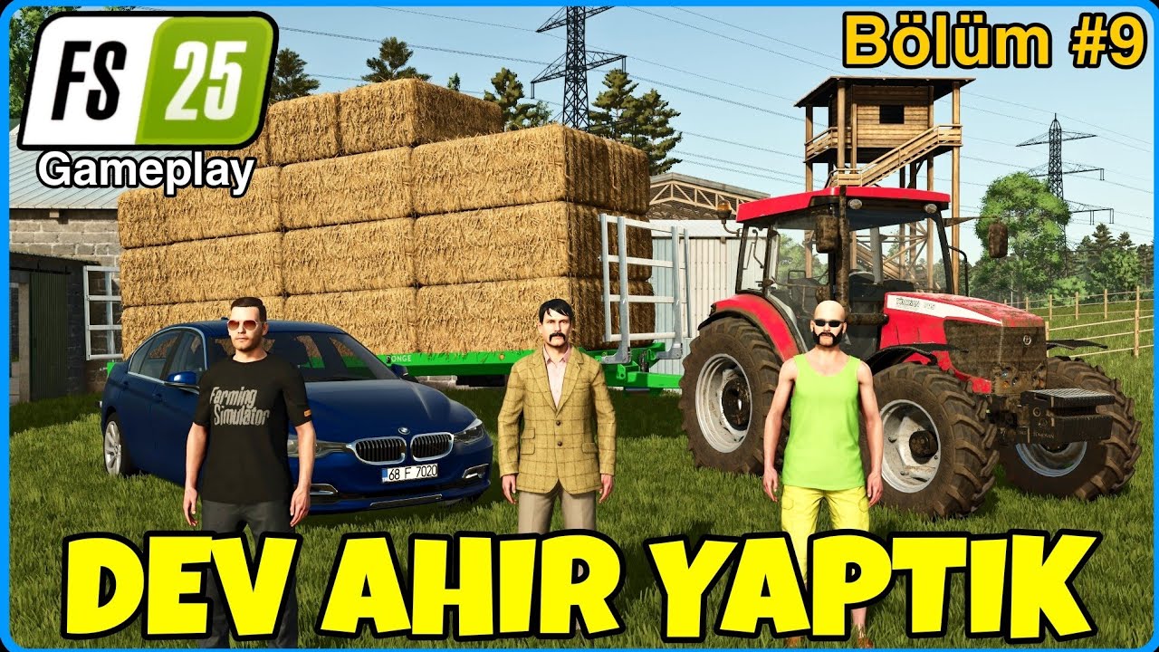120 HAYVANLIK DEV AHIR KURDUK🔸️MODERN FARM'A DOĞRU GİDİYORUZ🔸️FS25 GAMEPLAY 