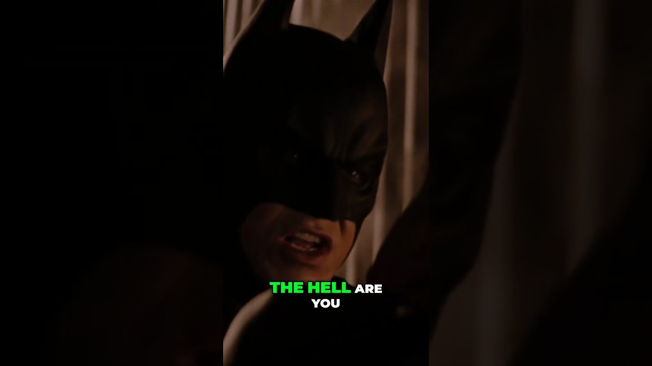 One Line. Instant Legend: &lsquo;I&rsquo;m Batman!&rsquo;