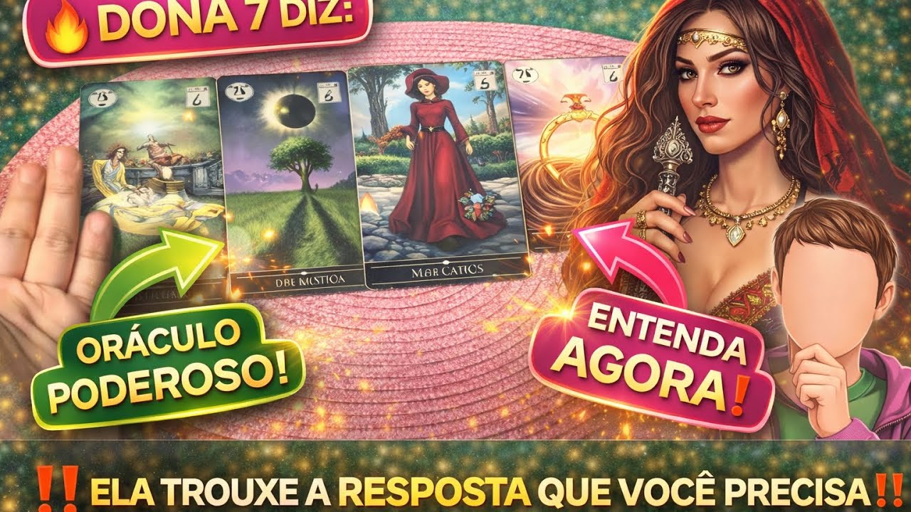 ‼️Dona 7 Traz a Resposta Que Você Precisa Ouvir‼️