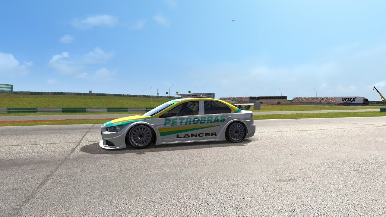Copa Petrobras de Marcas #13 - Mitsubishi Lancer Petrobras Mario Castilho on Brasilia Circuit