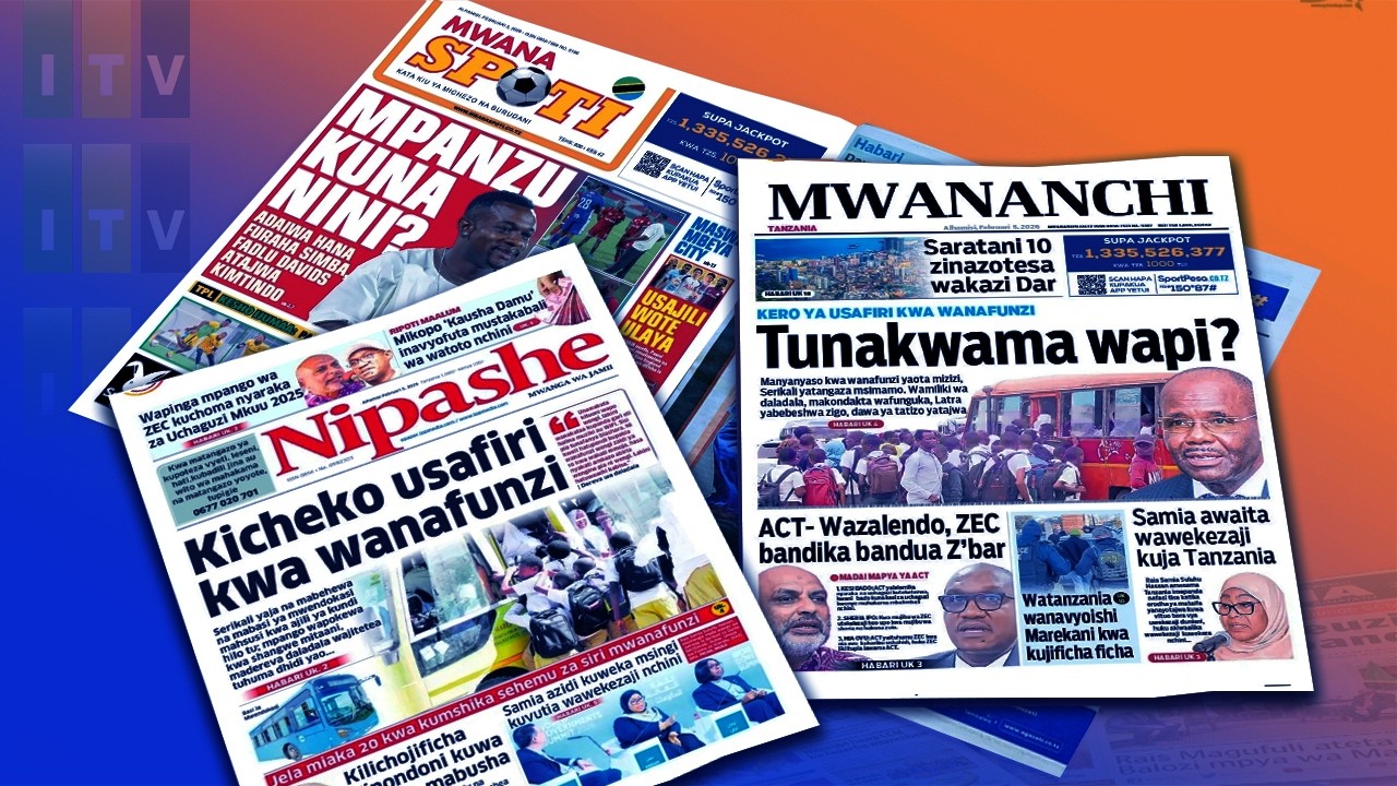 🔴#MAGAZETI: KICHEKO USAFIRI KWA WANAFUNZI / MPANZU KUNA NINI?..... FEBRUARI 05, 2026