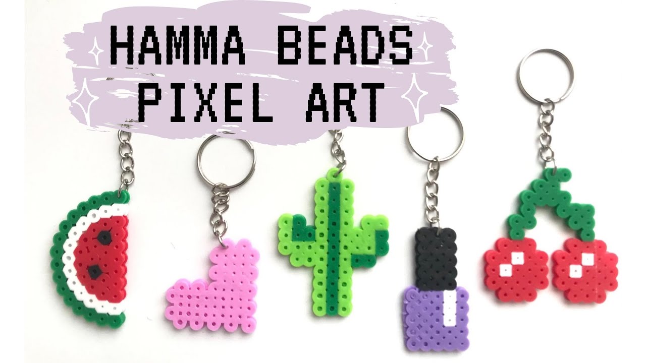 Haz tus propios llaveros Hamma Beads fácil y rápido | Regalos bonitos | Fatimart