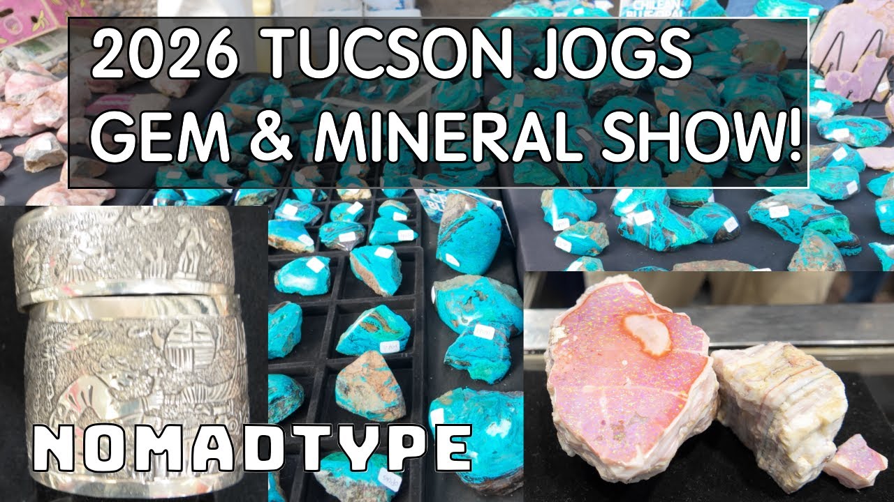 Tuscon JOGS Gem and Mineral Show 2026!