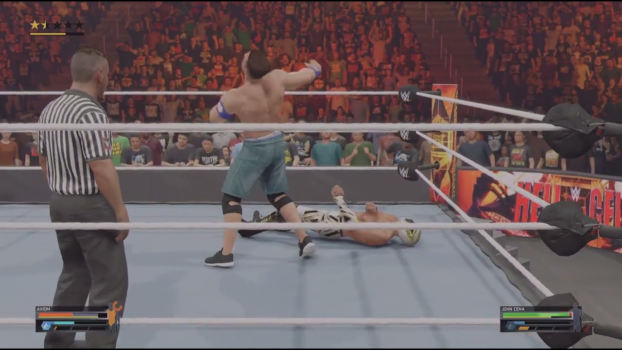 JOHN CENA VS AXIOM