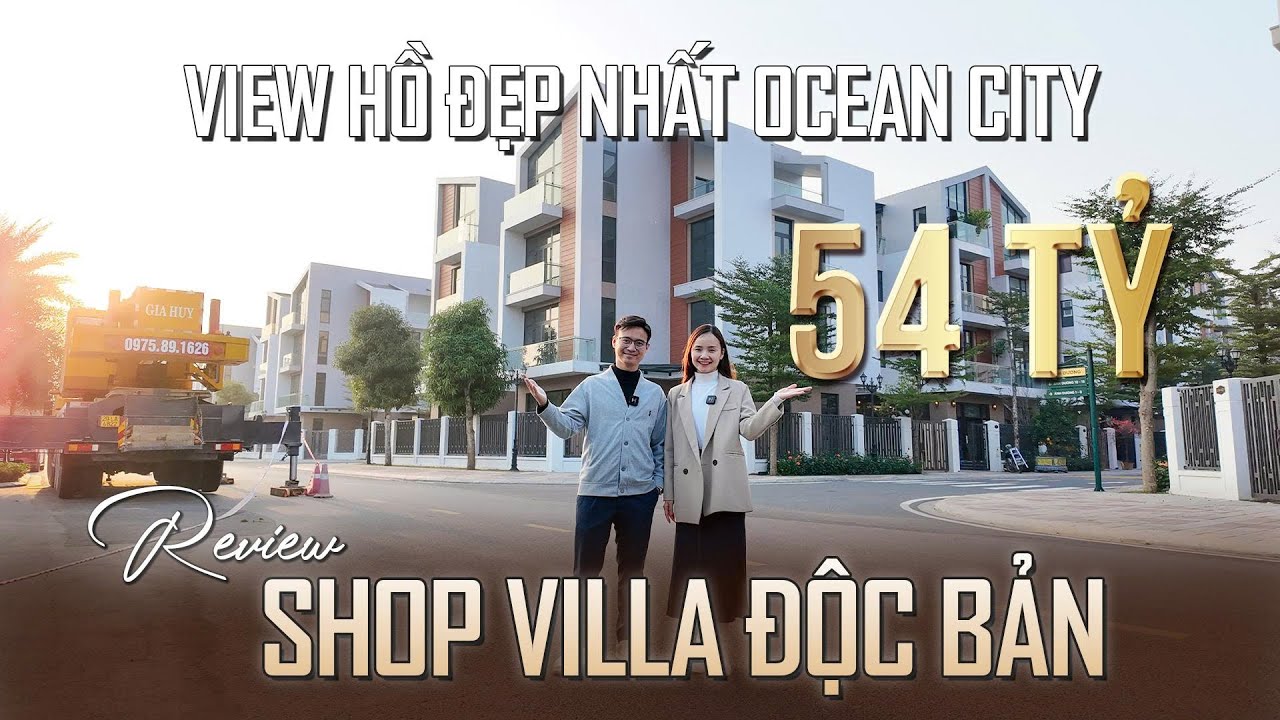 Shop Villas độc bản Ocean City – Giá trị bền vững theo thời gian