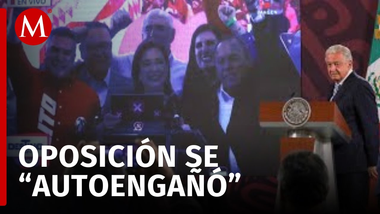 AMLO revive vídeo en el cuál Xóchitl se declara ganadora de la elección presidencial