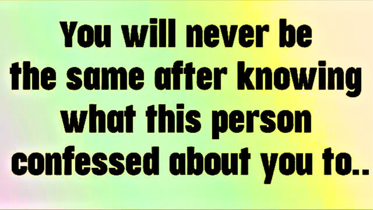💌 God Message today! You will never be the same after knowing what this person...
