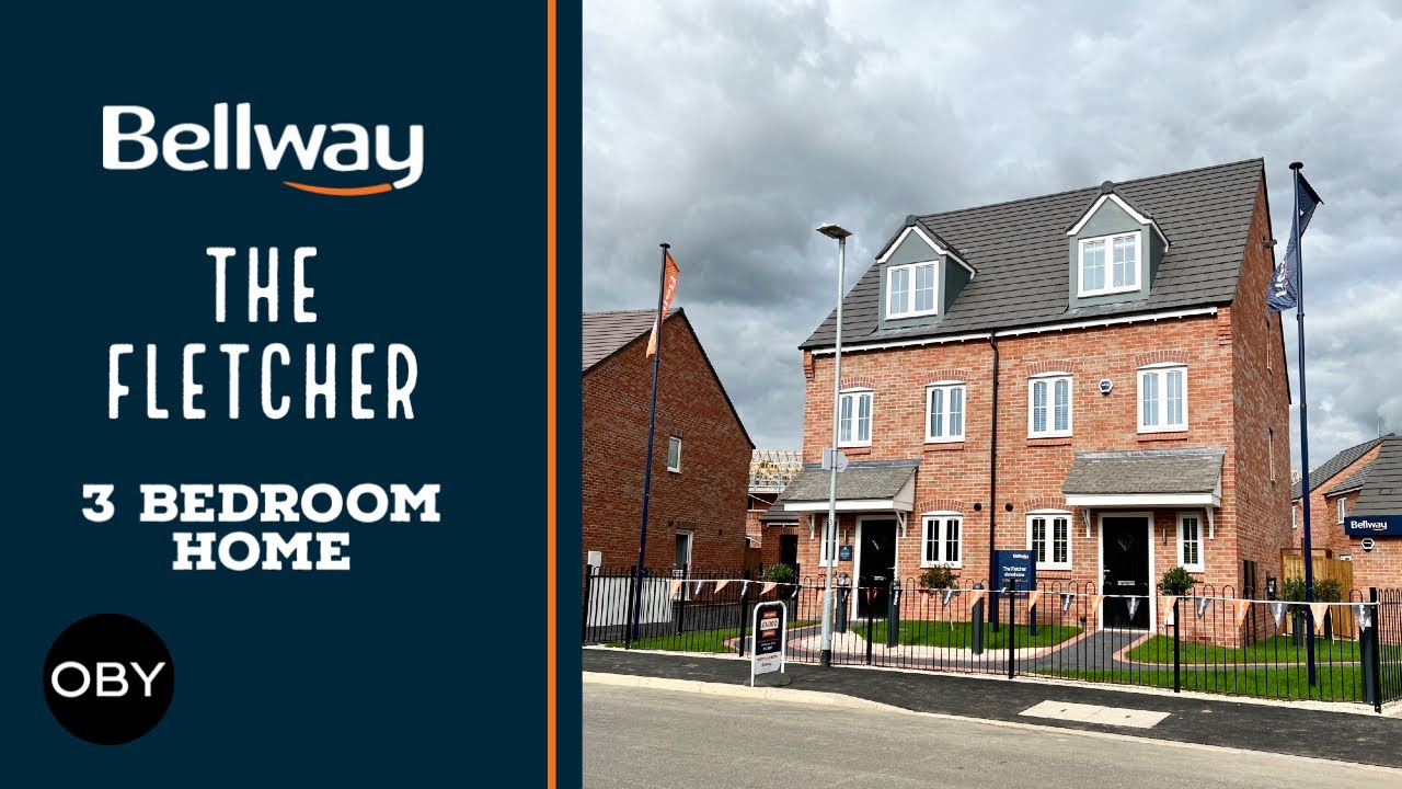 Bellway homes The Fletcher a BEAUTIFUL 3 Bed home in At the Foresters • Newark