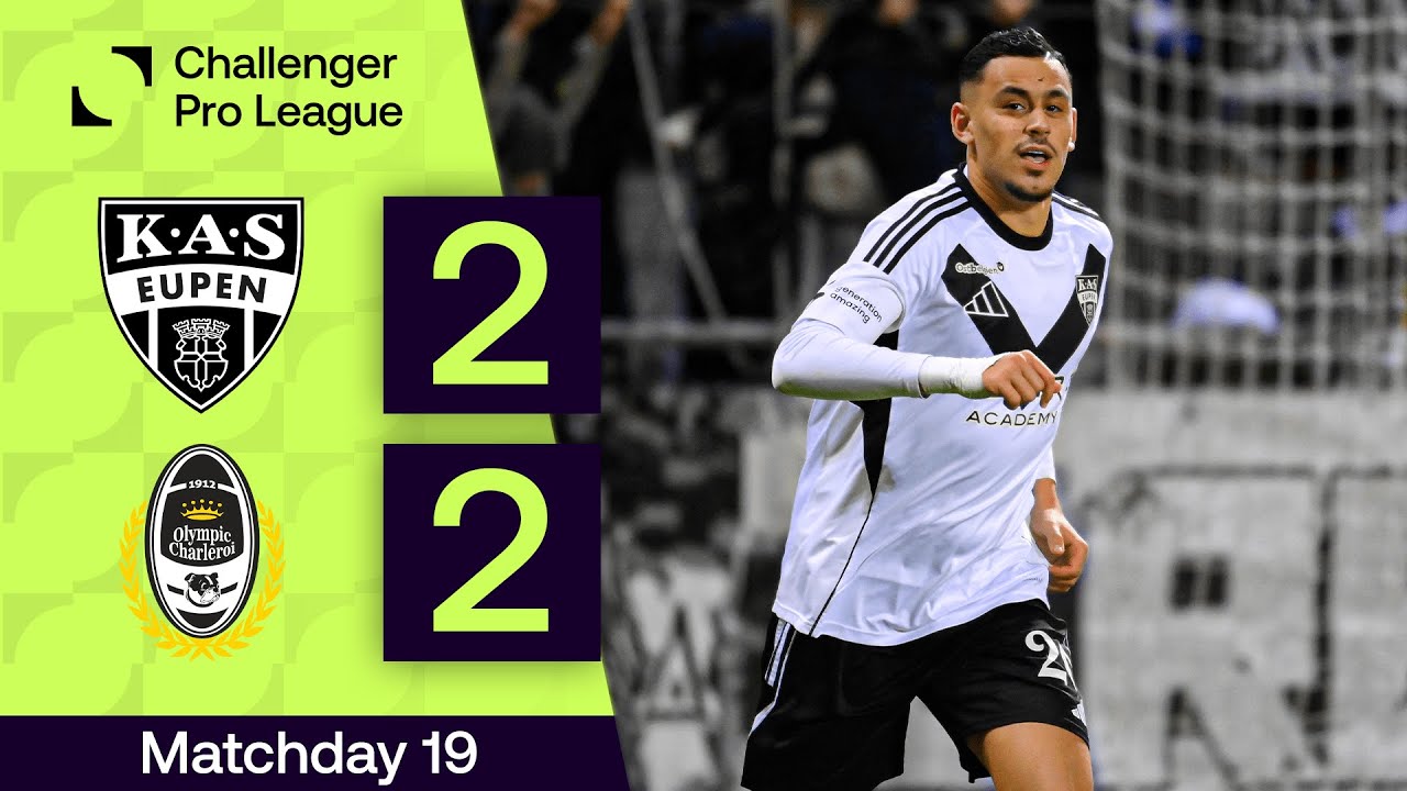 R&eacute;sum&eacute; | KAS Eupen - Olympic Charleroi