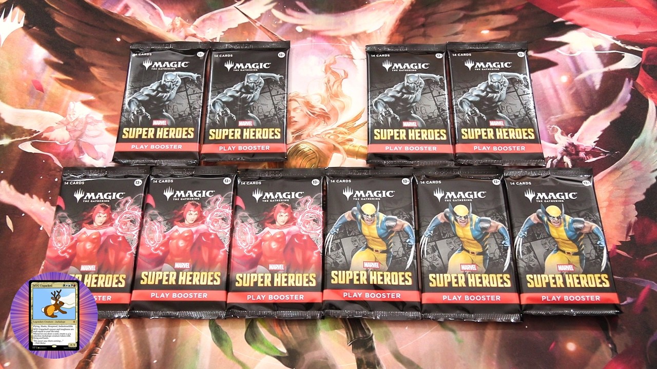 Бустеры MTG Marvel Super Heroes &mdash; ОХОТА ЗА КАМНЕМ РАЗУМА!