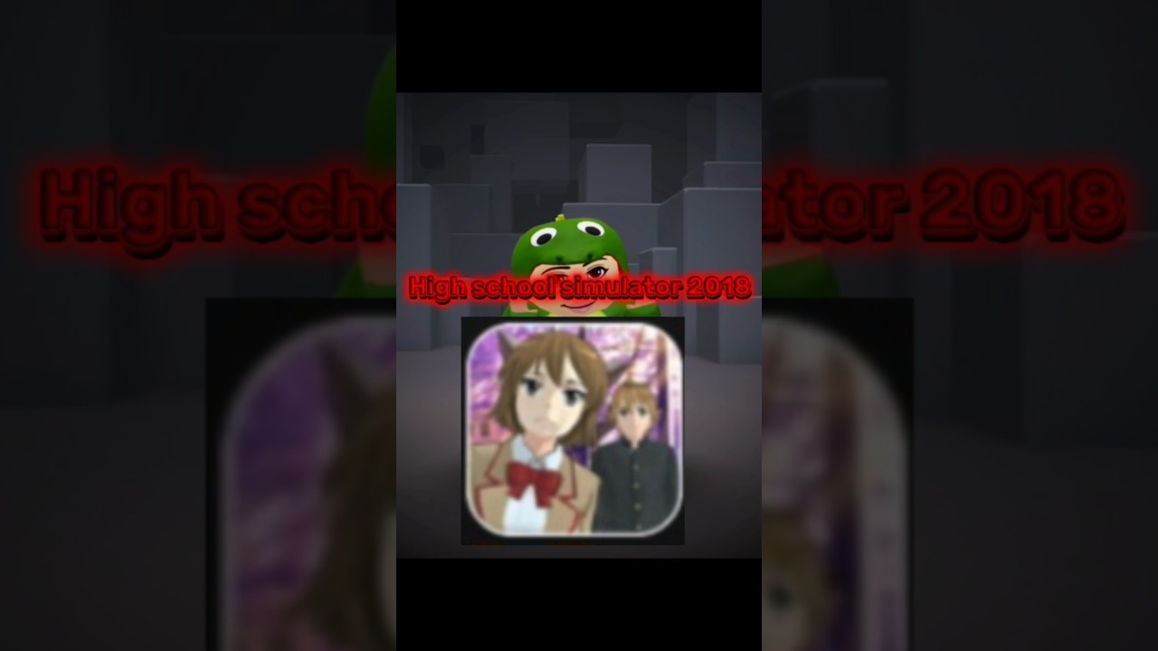 симулятор старшей школы 2018😥😱 