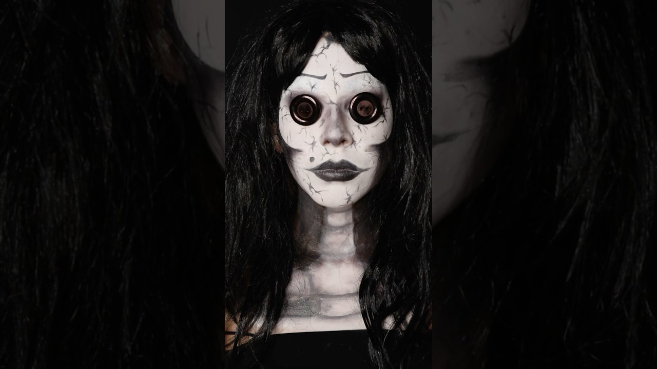 Makeup MAM&Aacute; DE CORALINE🕷️🕸️