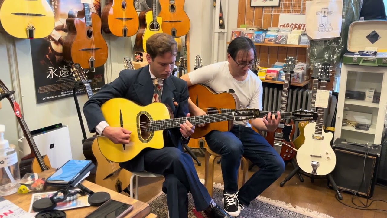 Duved Dunayevsky plays Stringphonic Advanced 14D, Denis Chang plays Stringphonic Advanced FV Limited