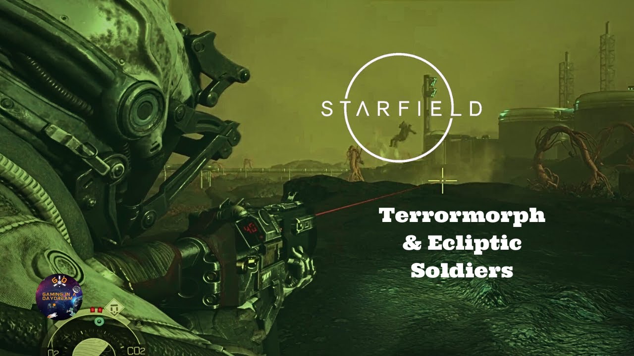 STARFIELD #10 TERRORMORPH VS ECLIPTIC SOLDIERS PC VERY HARD CYBER RUNNER GAMEPLAY