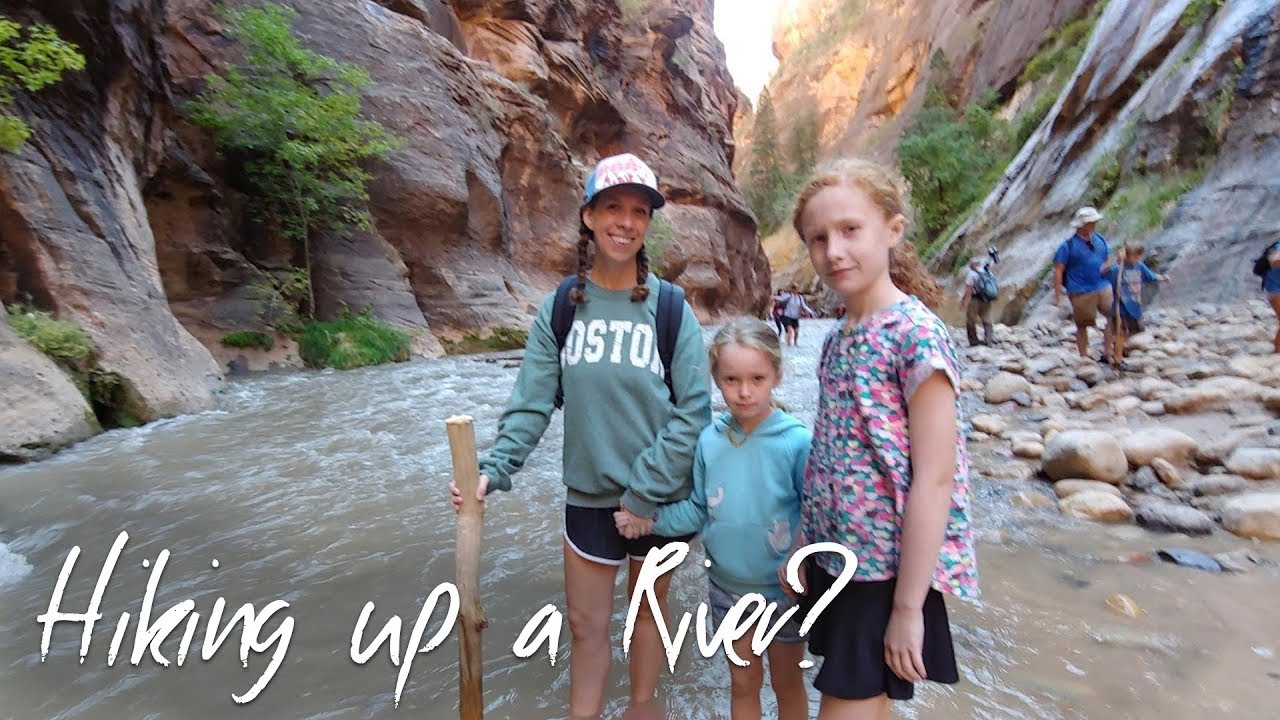 Hiking The Narrows in Zion National Park - Full-time Family RV Travel