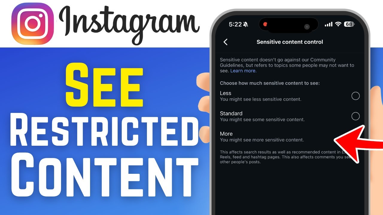 Как увидеть запрещенный контент в Instagram