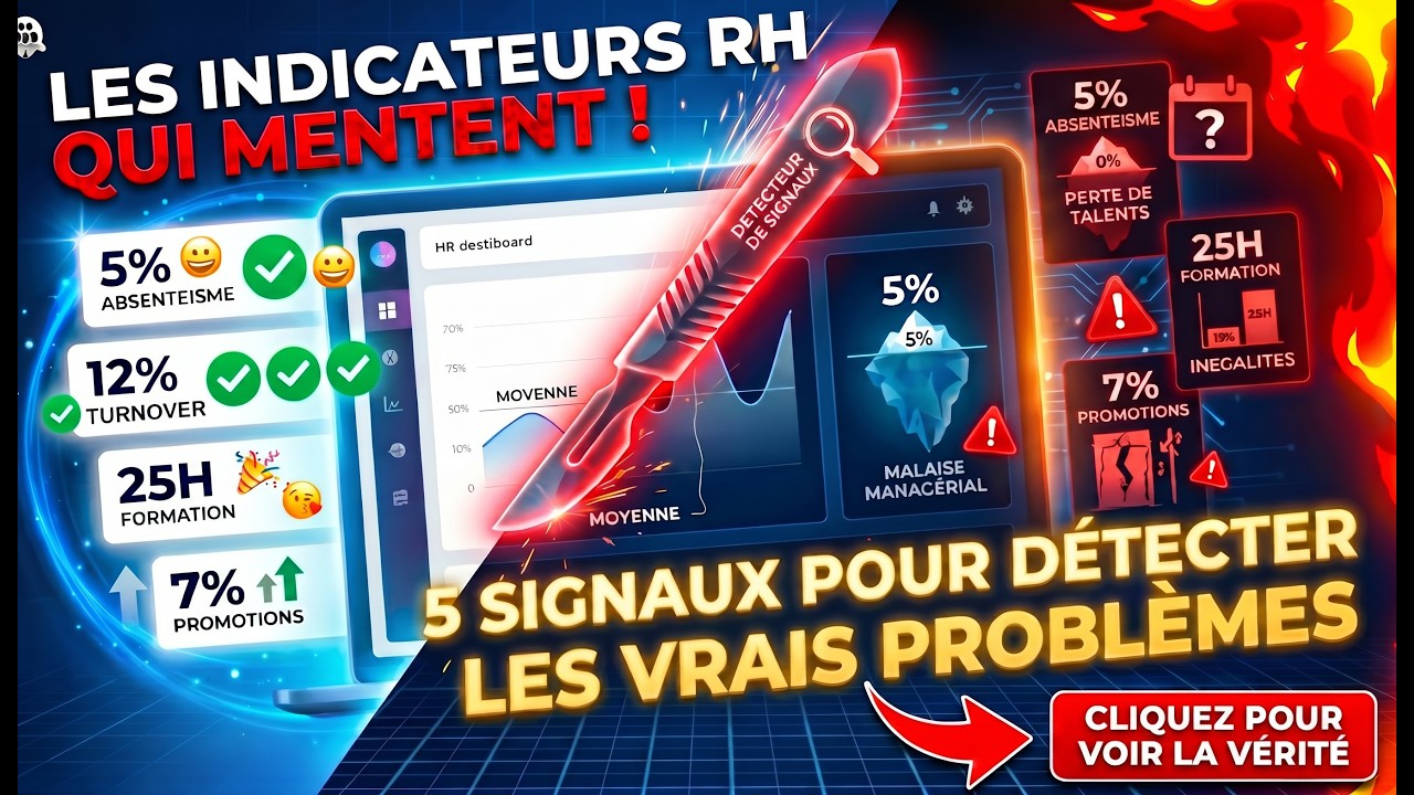 KPIs RH Trompeurs : 5 Signaux Qui Révèlent Les Vrais Problèmes ! 📊
