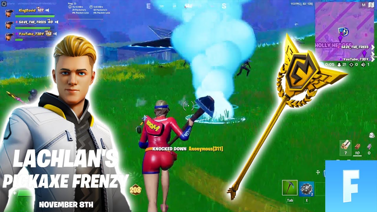 Lachlan's PICKAXE ONLY Tournament│Fortnite Highlights