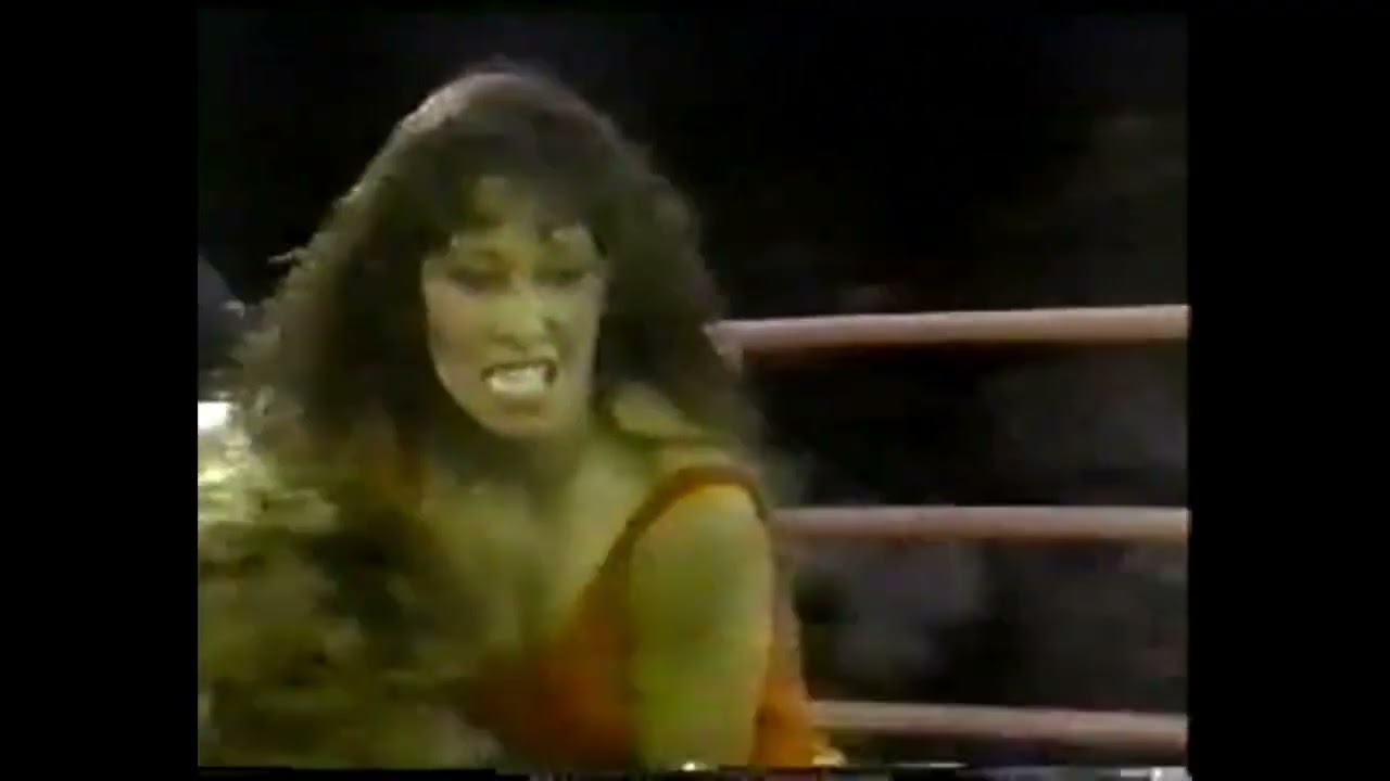 GLOW Wrestling: Ashley Cartier vs. Spanish Red