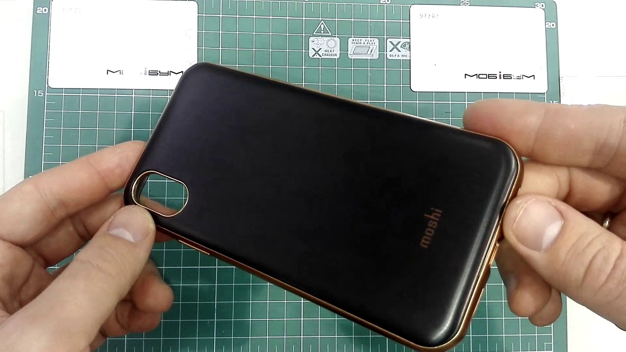 Чехол Moshi iGlaze Slim iPhone X armor black (99MO0101001) EAN/UPC: 4713057252532