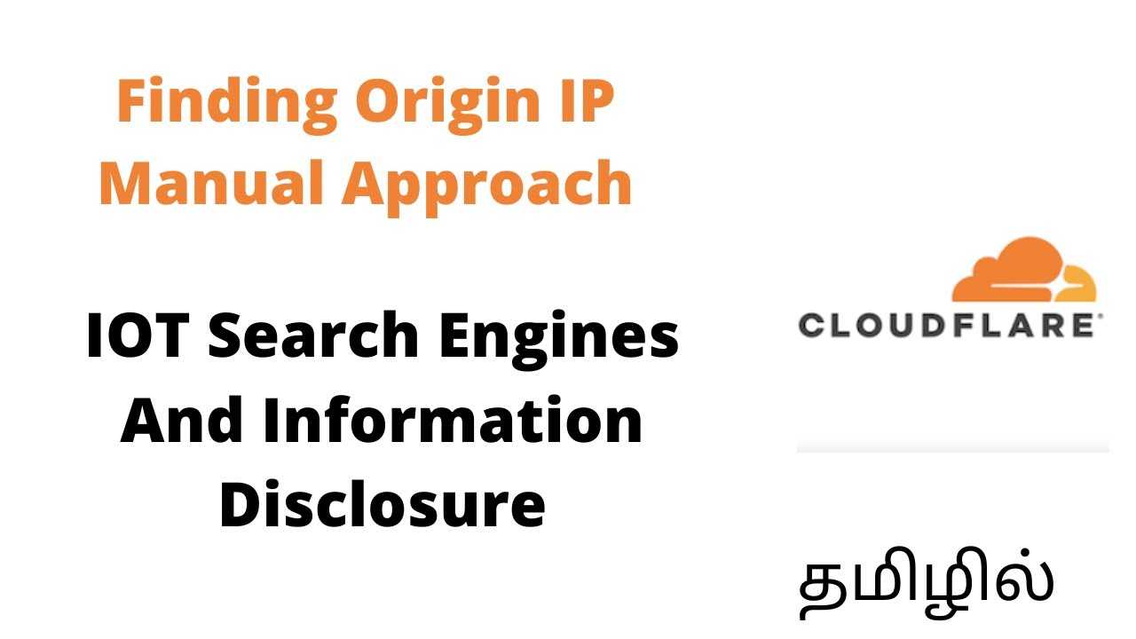 Finding Origin IP Manual Approach || Method-4 || IOT search Engines and Information Disclosure||