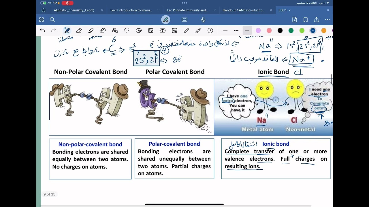 شرح تجريبي عضوية ١ ..جامعة الامام عبدالرحمن