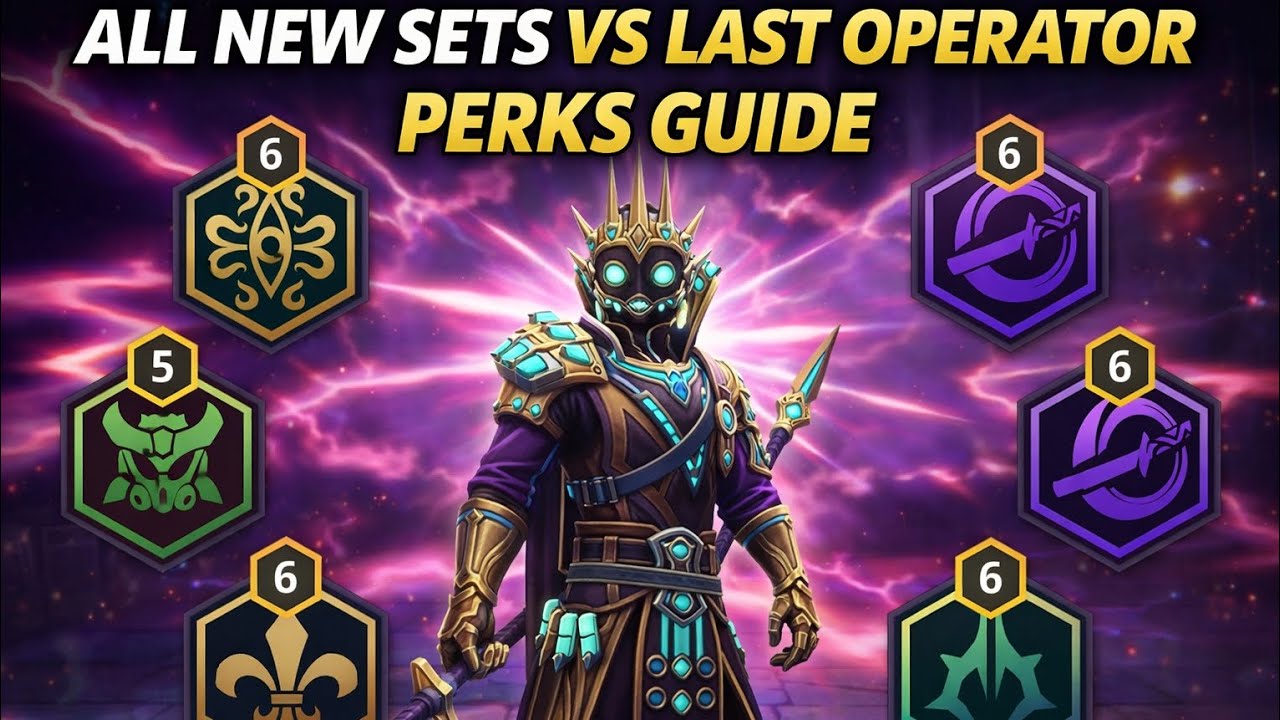 ALL NEW SETS vs LAST OPERATOR 😱 | Full Perks Guide | SHADOW FIGHT 3 🔥