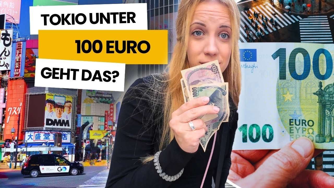 Wie teuer ist Tokio wirklich? 100€ Challenge in Shibuya – echte Kosten für einen Tag in Japan