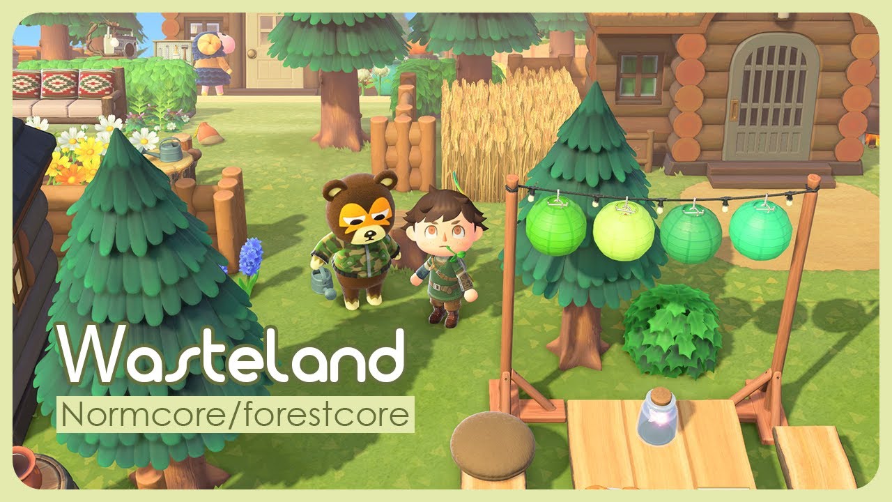 ISLAND TOUR normcore/forestcore🌿 | Animal Crossing New Horizons