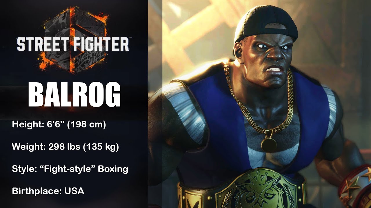 Street Fighter 6 - BALROG [Avatar Creation]