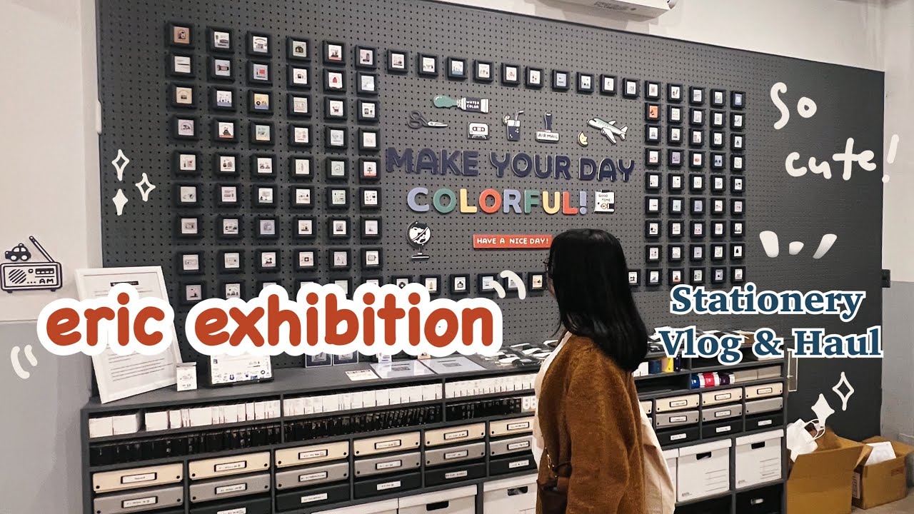 Tokyo Stationery Vlog & Haul | eric small things exhibition ✂️☕️✈️ | On Jerra's List
