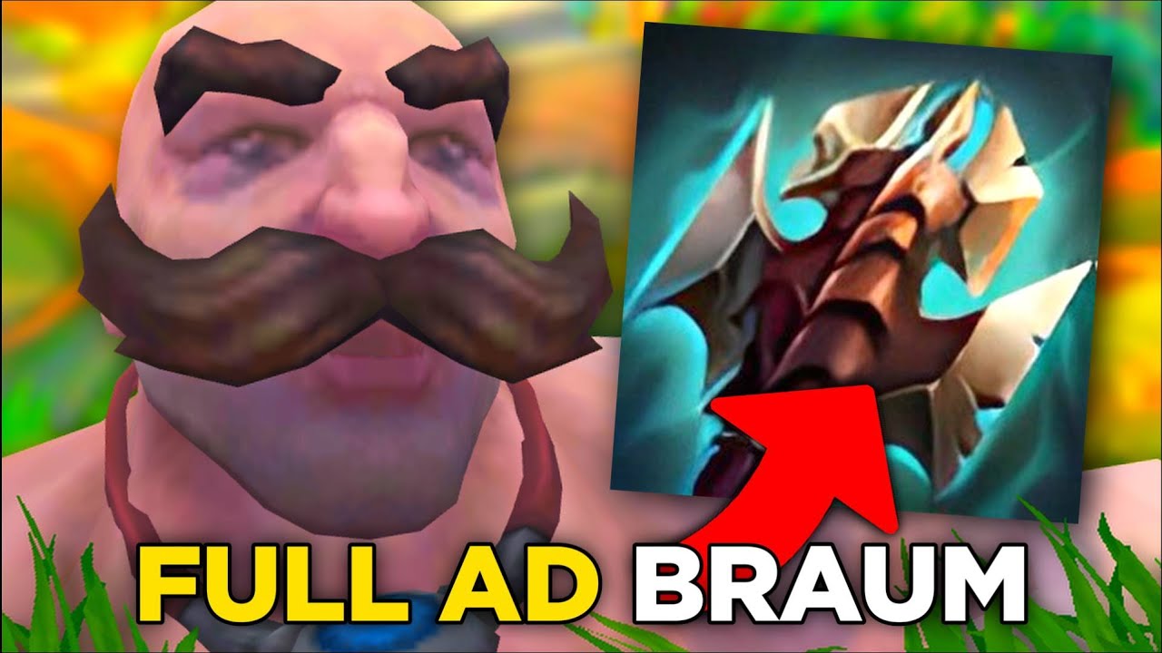 Full AD Braum sieka niezłe bomby w League of Legends