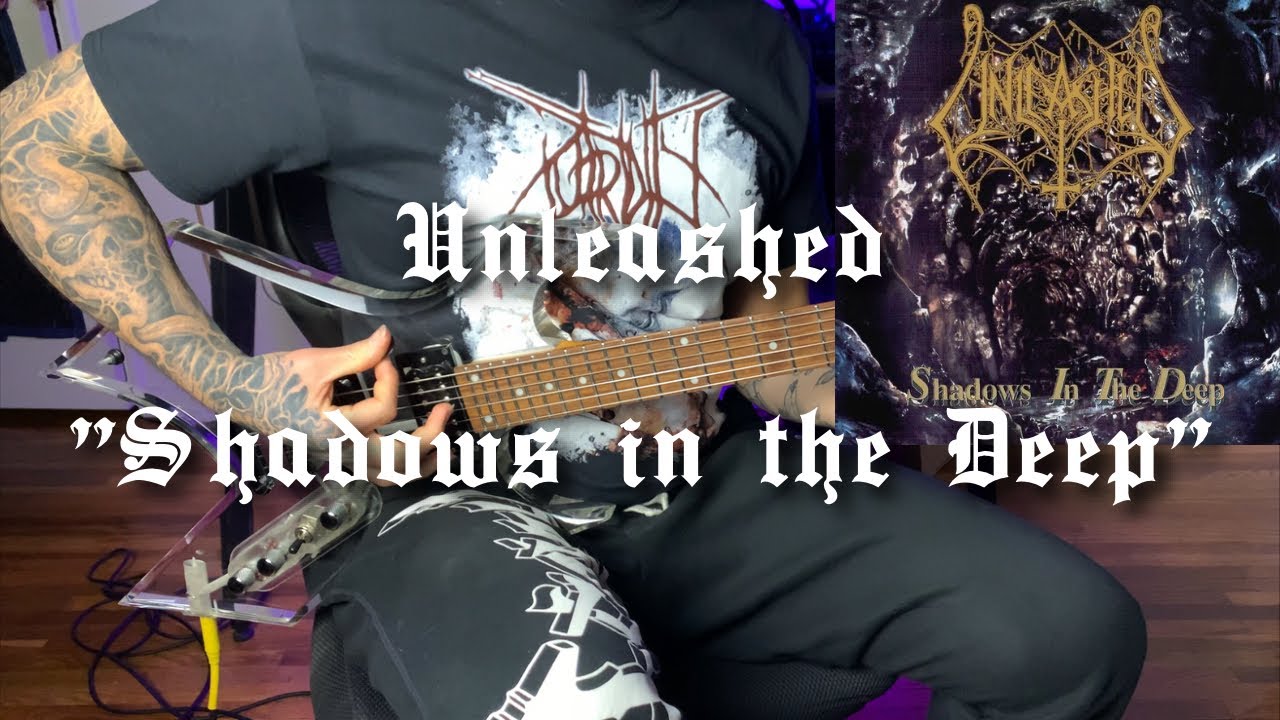 Unleashed - Shadows in the Deep - Guitar Cover with BC Rich Acrylic Warlock