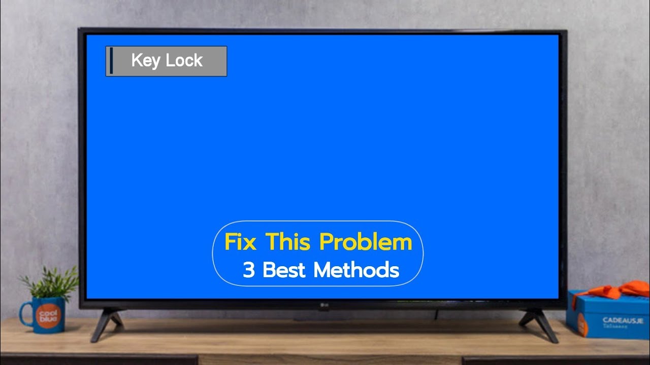 How To Fix Key Lock Problem On Any LED TV or LCD TV | Key Locked Unlock On All TV - Top 3 Ways