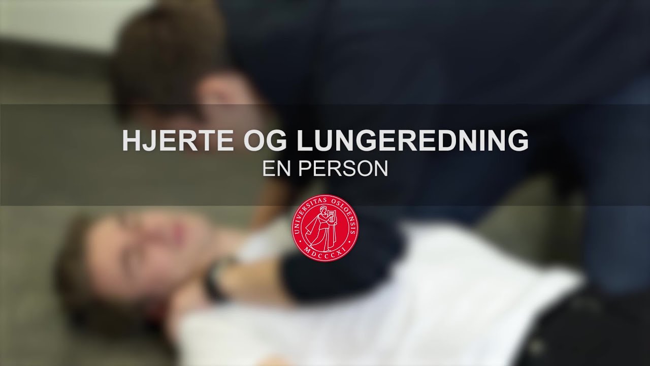Hjerte og lungeredning - En person