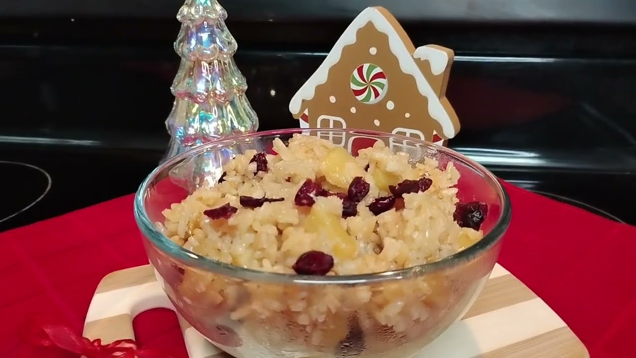 COMO HACER ARROZ 🥘 CARAMELO CON PIÑA 🍍😋