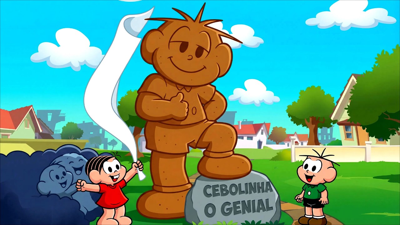 POR QUE ERGUERAM UMA ESTÁTUA PARA O CEBOLINHA? | CASOS CURIOSOS DA TURMA DA MÔNICA