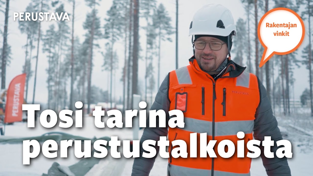 Talon perustusten teko talkoilla &ndash; tosi tarina | Omakotitalon rakennusprojekti